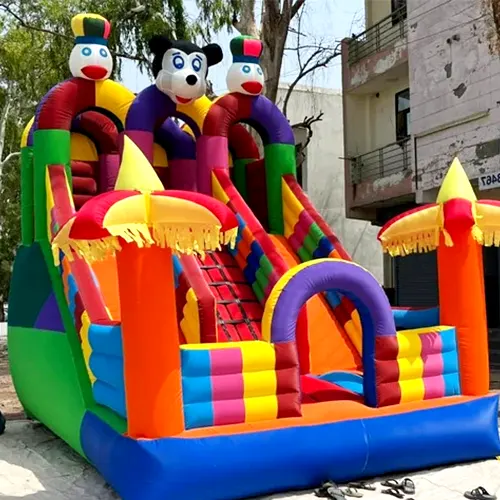 Inflatable Sliding Bouncy Castle